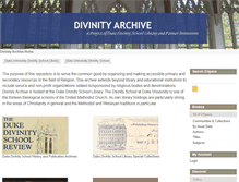Tablet Screenshot of divinityarchive.com